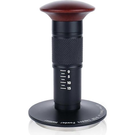 Tasseur à expresso avec retour sonore, tasseur à café à impact, tasseur manuel calibré pour porte-filtres de 51 mm (1/5)