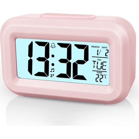 Digitaler Wecker – Kinderwecker – Reisewecker – LED-Display – Verstellbar (1/5)