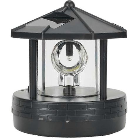 Phare solaire à LED, lampe rotative à 360 degrés B (1/5)