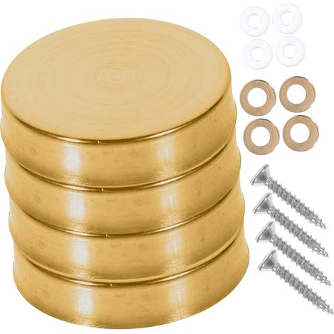 Lot de 20 cache-vis décoratifs pour miroirs, capuchons de vis en verre (1/5)