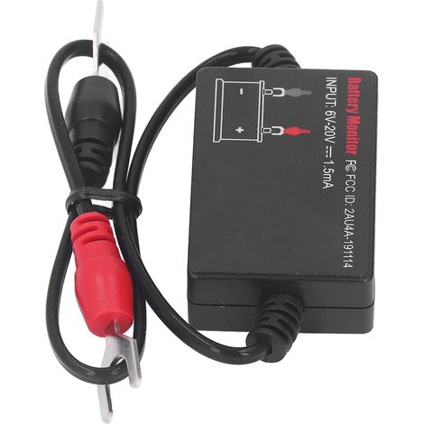 Testeur de batterie auto 12V avec moniteur Bluetooth 4.0, application mobile pour contrôle de charge, entrée 6-20V, diagnostic de santé batterie voiture (1/5)