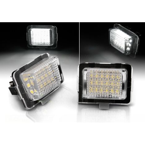 Paire feux de plaque Mercedes W204/W212/C207/C216/W221 LED-41061637 (1/3)
