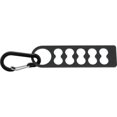 Lot de 10 dispositifs de rangement pour piquets de tente aluminium, type court à 10 trous, accessoire de camping extérieur. (1/5)