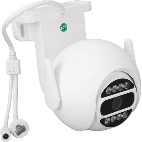 Caméra de surveillance sans fil 2MP avec vision nocturne HD, télécommande WiFi, alimentation CC 12V (1/5)