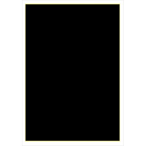 Papier de marquage coloré pour gravure laser, destiné aux machines de gravure laser CO2/fibre UV pour céramique, verre, cristal, pierre et carrelage, 35 x 15 mm, noir. (1/5)
