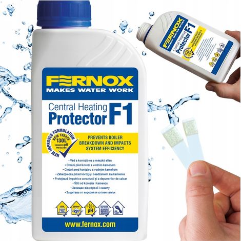 Fernox F1 PROTECTOR Produit protecteur pour systèmes de chauffage central (1/5)