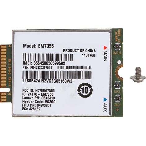WLAN-Karte für ThinkPad L440, L540, T431s, X1 Carbon, kompatibler WLAN-Adapter (1/5)