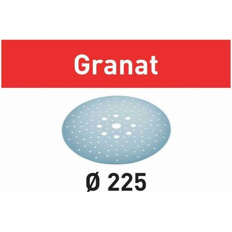 205665 Festool Accessoires de ponçage Granat D225 P80 GR/5 - 205665 Festool Accessoires de ponçage Granat D225 P80 GR/5 (1/5)