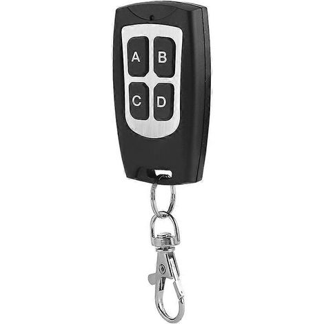 Émetteur de télécommande sans fil étanche RF 433 MHz, 1 à 4 canaux, 4 boutons (1/5)