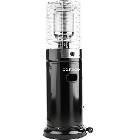 Prometeo Black 11K - Stufa a gas per esterni - Stufa per giardino o terrazzo da 11 KW - Propano o Gas butano - Raggio d'azione 20-30 m² - Bastilipo (1/4)