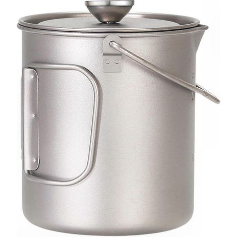 Robuster Titan-Kaffeebecher mit French-Press-Kaffeebereiter für die Küche (1/5)