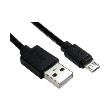 Câble USB RS PRO, Micro-USB B vers USB A, 150mm, Noir ( Prix pour Paquet de 10 )