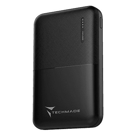 Power Bank Techmade TM-PB5000 5000 mAh Noir