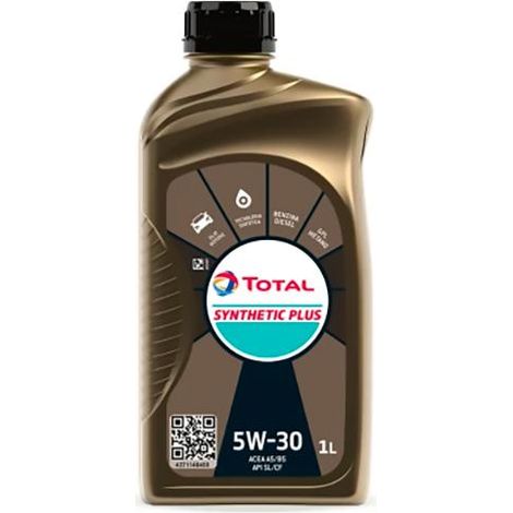 OLIO MOTORE AUTO """TOTAL 5W30 SYNTHETIC""" LT 1