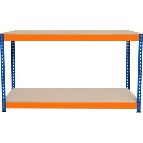 S-Rax 2 Tier Workbench - 150cm x 45cm x 90cm