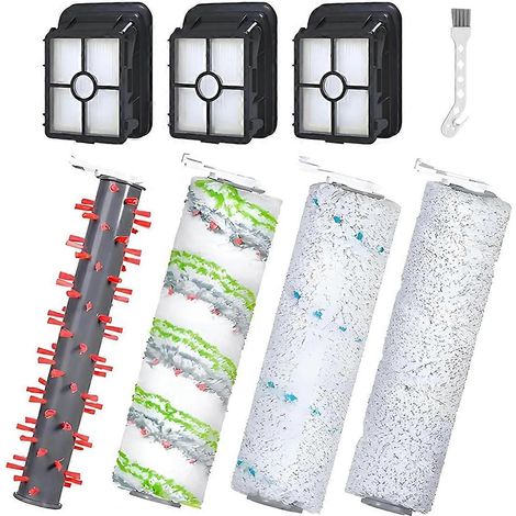 Set mit 7 Rotationsbürsten und Filter für Bissell Crosswave (1/5)