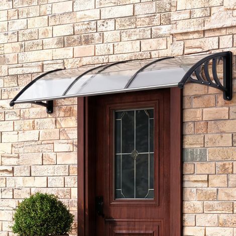 Store banne coloris clear Sheet and noir Bracket 195 x 75 x 23 cm (1/5)