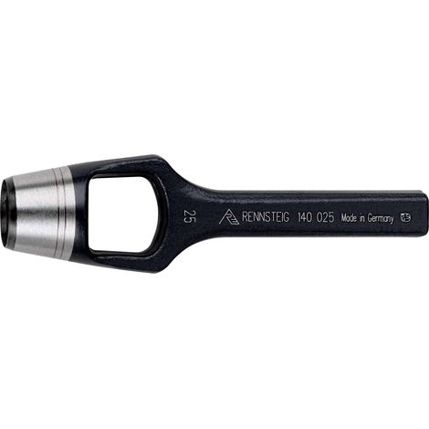 Rennsteig Henkellocheisen Ø 25 mm Locheisen Lochstanzer Stanzer 1400250