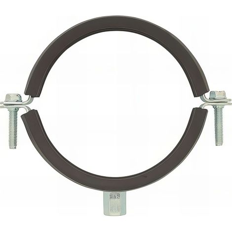 25 colliers de ventilation isophonique - M8 - M10 mm - Diamètre tube 125 mm