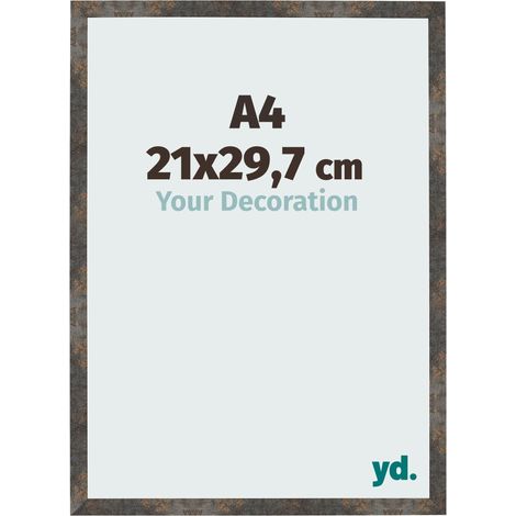 yd. - Cadre photo A4 21x29.7 - Metal Oxyde - MDF - Bologna