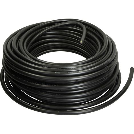 Câble électrique enterré L NYY-J 12 x 1,5, cond. rond, diamètre ext. 19 mm, 50 m