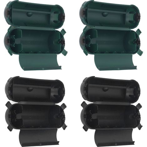 GARRYFIZH 4x Coffret de Connexion Électrique Extérieur Étanche Amovible pour Câble d'Extension AWG 12 14 16