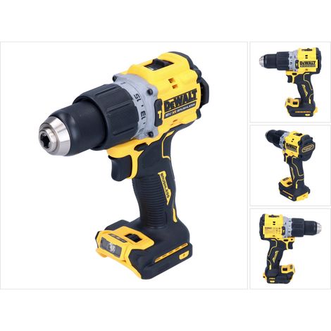 Dewalt – Perceuse-visseuse à percussion sans fil 18V – Moteur Brushless – Couple 90Nm – Capacité mandrin 13mm – Crochet de ceinture inclus (1/5)