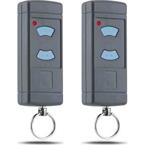 Lot de 2 télécommandes pour Hormann HSM4-868 HSE2-868 - Ouvre-Porte de Garage - 868,3 MHz - Bouton Bleu - HS4-868, HS(M) 2/4, HSZ1-868, HSP4-868 HSP4-C HSD2-A HSD2-C (1/5)