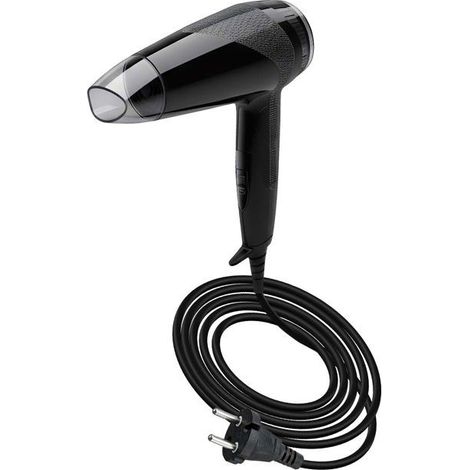 Sèche-cheveux - AVIZAR - 850W - Air chaud & air froid - 2 températures - Poignée pliable