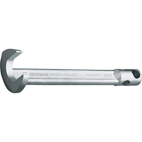 Llave prongada Gedore 6670210 apertura 17 mm longitud 20 cm