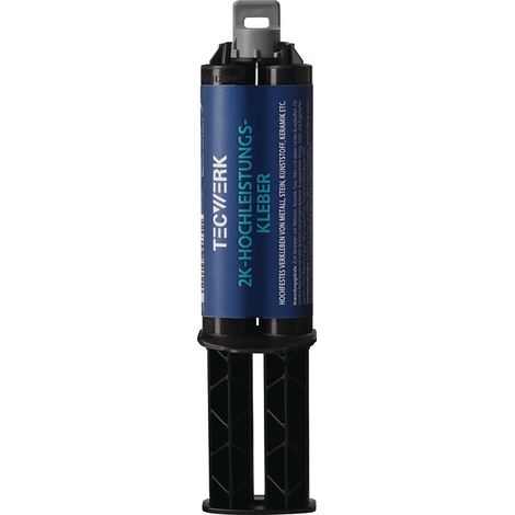 TECWERK 2K-Hochleistungskleber 25g milchig Doppelspritze TECWERK