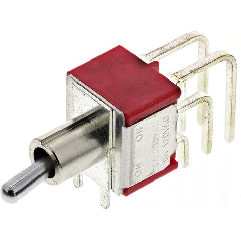 Interrupteur à levier RS PRO, Verrouillable, 2RT, 5 A @ 250 V c.a. ( Prix pour 1 )