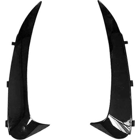 Aileron de pare-chocs arrière (canards) pour Mercedes Classe C W205 C43 (2015-2019), type à clipser (1/4)