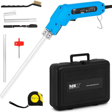 Coltello termico per il taglio di plastica polistirolo 250 mm 500°C 250 W - set (1/5)
