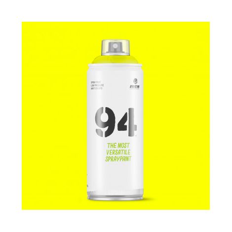 -CAHERSA- Pintura en Spray MTN Hardcore 400 ml 94 FLUORESCENTE AMARILLO 400