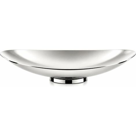 Silver Serving Dish, Pedestal Dish, Gloomy Foot for Kitchen (1/5)