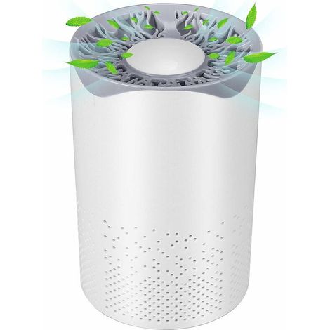 Air Purifier with HEPA Filter 35dB Portable Quiet Air Purifier with USB Cable 1M Air Purifier Air Purifier for Home Office Car Travel (1/5)