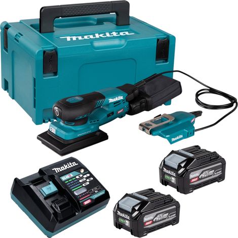 Makita BO 005 CGZ Lijadora orbital sin cable 40 V máx. 80 x 130 mm 3,0 mm carrera Sin escobillas Solo - sin batería, sin cargador (1/5)