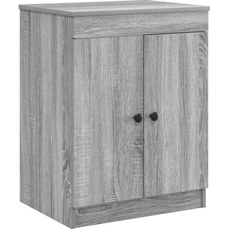 Mueble de Cuarto de Baño Sonoma gris 54 x 41 x 70 cm vidaXL
