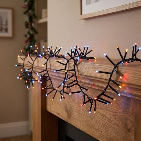 Sparkling Mains Operated 750 LED Cluster String Lights (1/2)