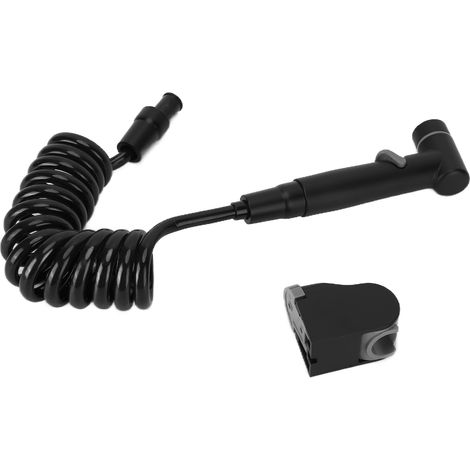 Set bestehend aus einer G1/2 Handbrause für Bidet und einem Windelschlauchhalter. Selbstreinigende Badaccessoires. (1/5)