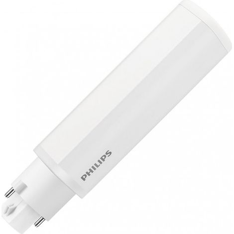 Philips – Lampe LED CorePro PLC 6,5W G24d-2 4000K 700lm – Remplace fluocompactes – Douilles rotatives pour flux lumineux orienté - PLC 2 P