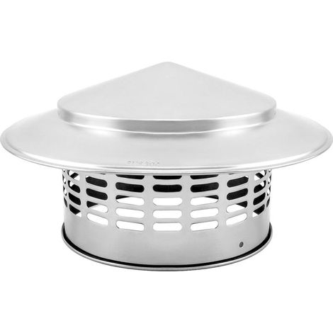 Roof Rain Cap 160MM 304 Stainless Steel Chimney Cover Vent Hood Chimney Caps (1/5)