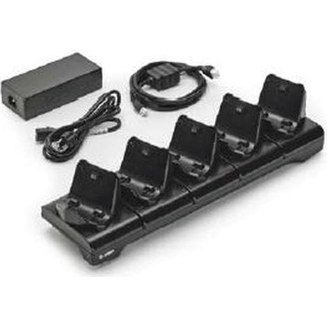 Caricabatterie Zebra CRD-MPM-5SCHGEU1-01 Nero