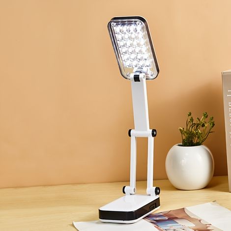 LED-Schreibtischlampe zum Schutz der Augen, ideal für Studenten, Studentenwohnheime und Schlafzimmer. Zusammenklappbares Nachtlicht für den Einsatz am Bett.