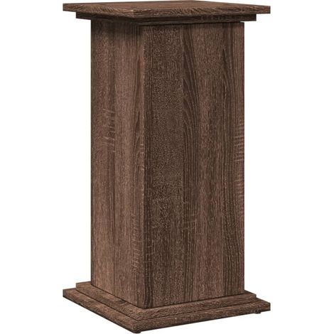 Maison Exclusive - Espositore con Portaoggetti Rovere Marrone 31x30x60 Truciolato
