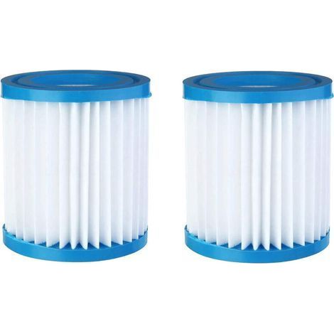 Set of 2 filters for swimming pool filtration pump Box and home automation kit (1/4)