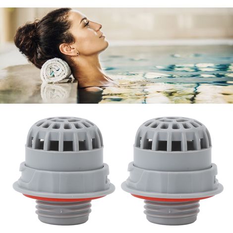 2 Pièces Ventilateur de Remplacement pour Spa G3/4 Filetage Extérieur - Écran Anti-Débris pour Accessoires Bestway P05346-AUTRES (1/5)
