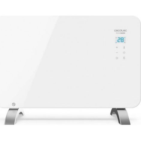 Cecotec Radiador Eléctrico Bajo Consumo Ready Warm 6650 Crystal Connection. Wifi, 1000 W, Termostato Regulable, Temporizador (1/4)