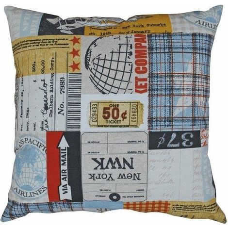 Funda de almohada de viaje Miss Lucy de 45 x 45 cm